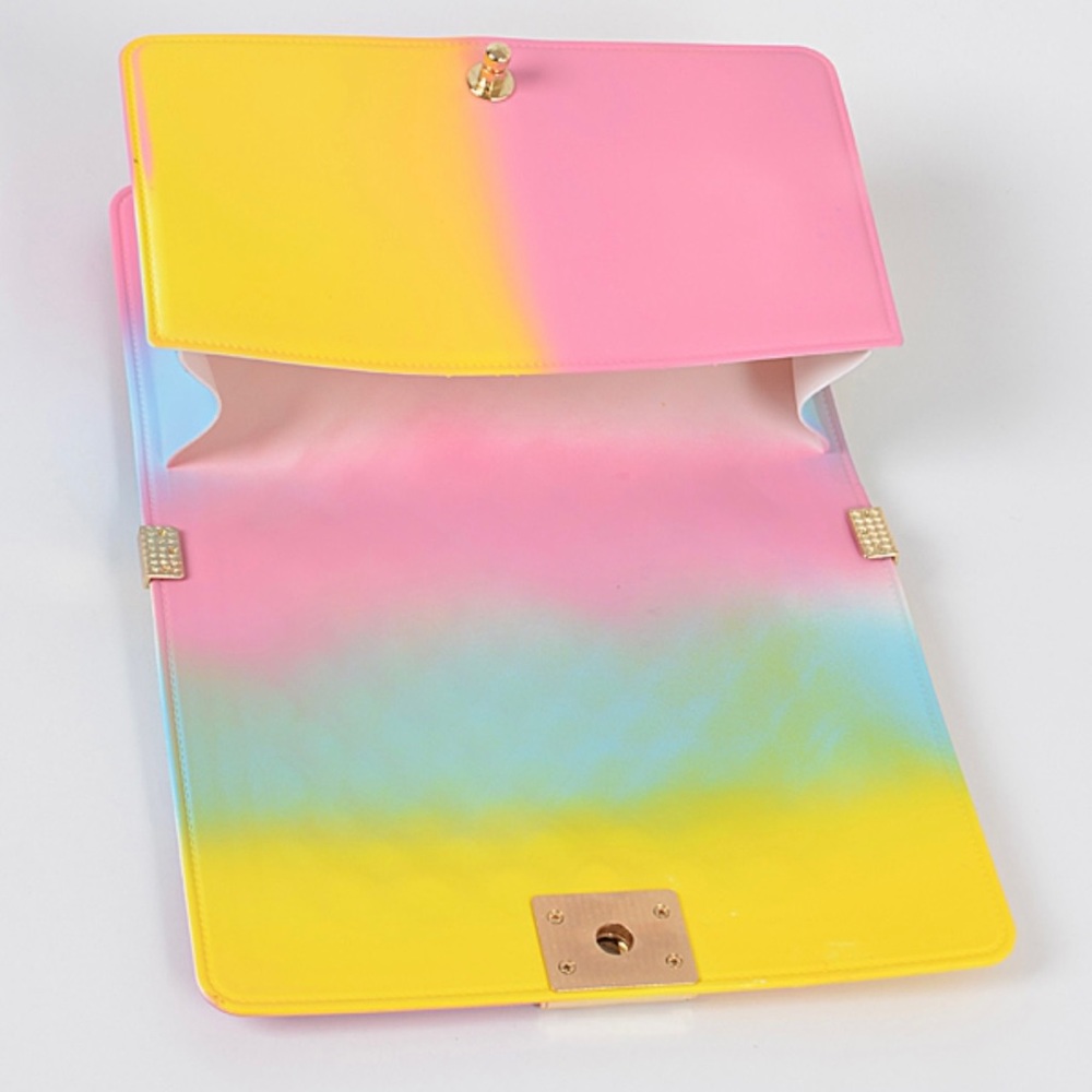 Multicolored Crossbody Jelly Purse - Picture 4 of 5